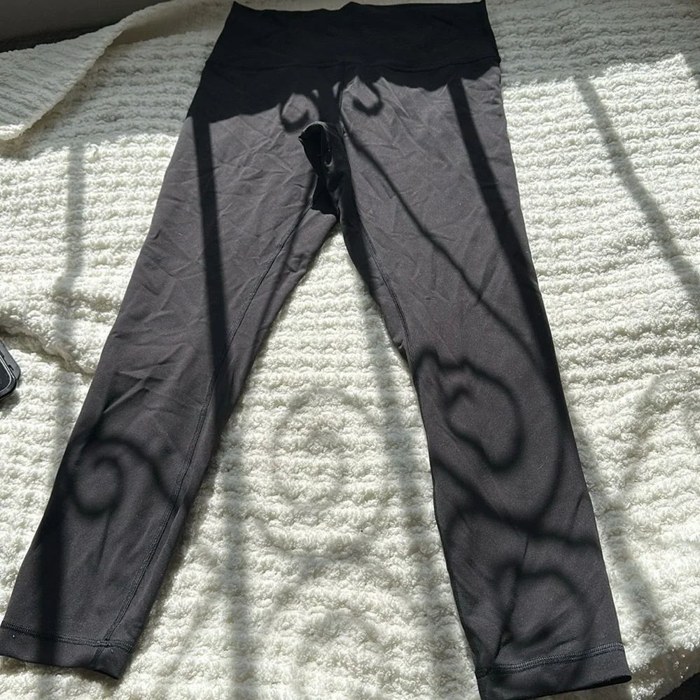Black Leggings Lululemon size 10